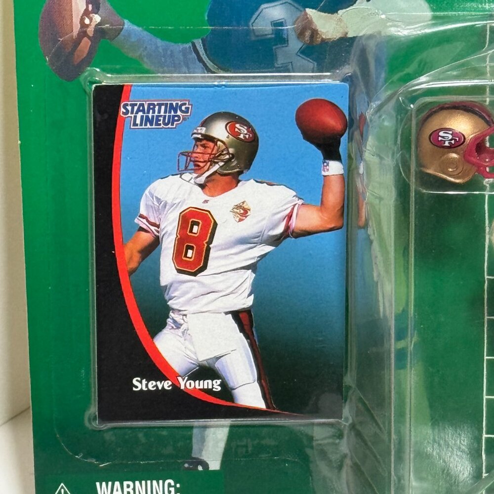 Steve Young San Francisco 49ers Starting Lineup 1998 Edition Figure New in Pack - Picture 2 of 3
